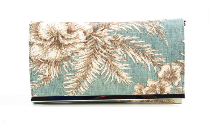 MITCHELL LIPSTICK CLUTCH IN BRITISH BLUE FLORAL